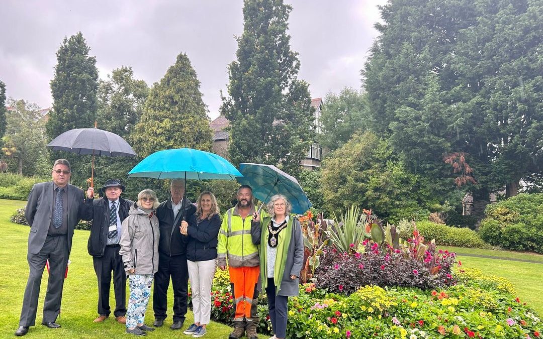 Judging tour for Wales in Bloom 2023