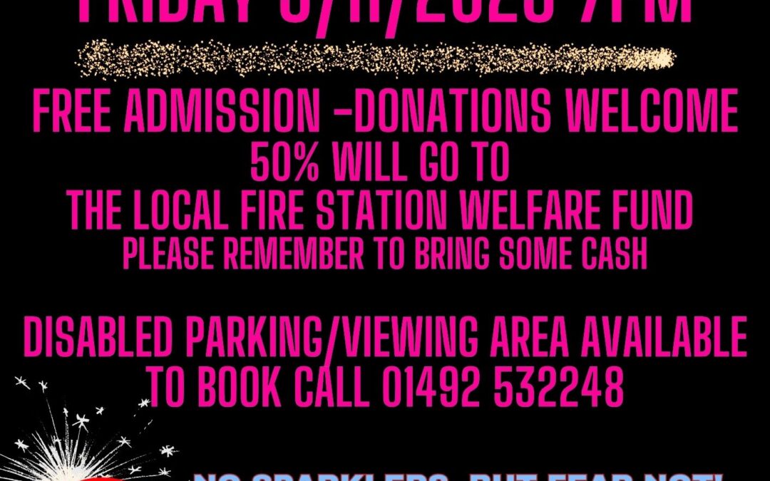 Eirias Park Bonfire & Firework Display